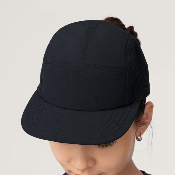 Lightweight Performance Cap - Natural Black - Image 3