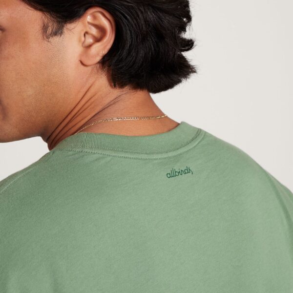 Men's Allgood Cotton Long Sleeve Tee - Hazy Cargo - Image 4